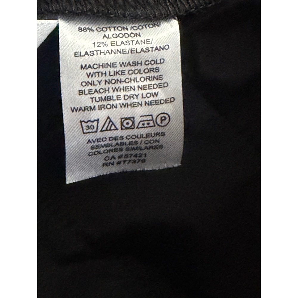 NWT Ann Taylor The Ankle Pants Size 0 Black High Rise Slim Bi-Stretch Cuffed - Picture 6 of 11
